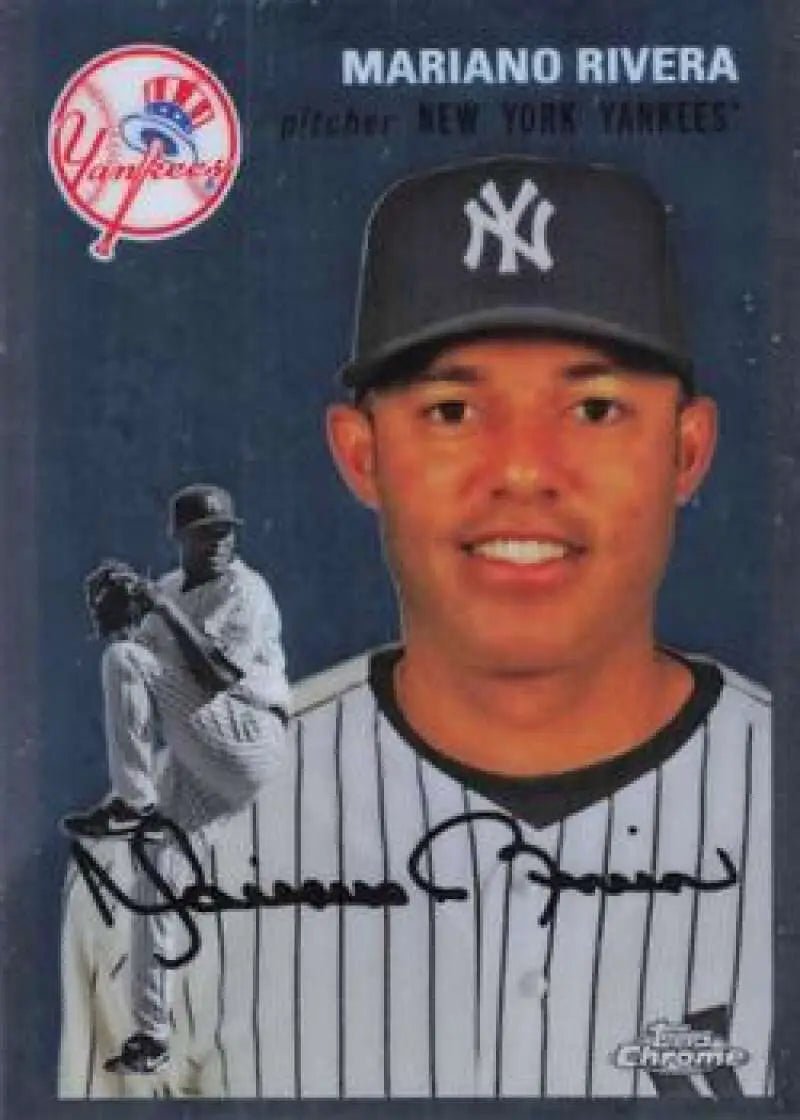 2023 Topps Chrome Platinum Anniversary #449 Mariano Rivera EX Excellent New York Yankees Baseball Card - Baseball Card