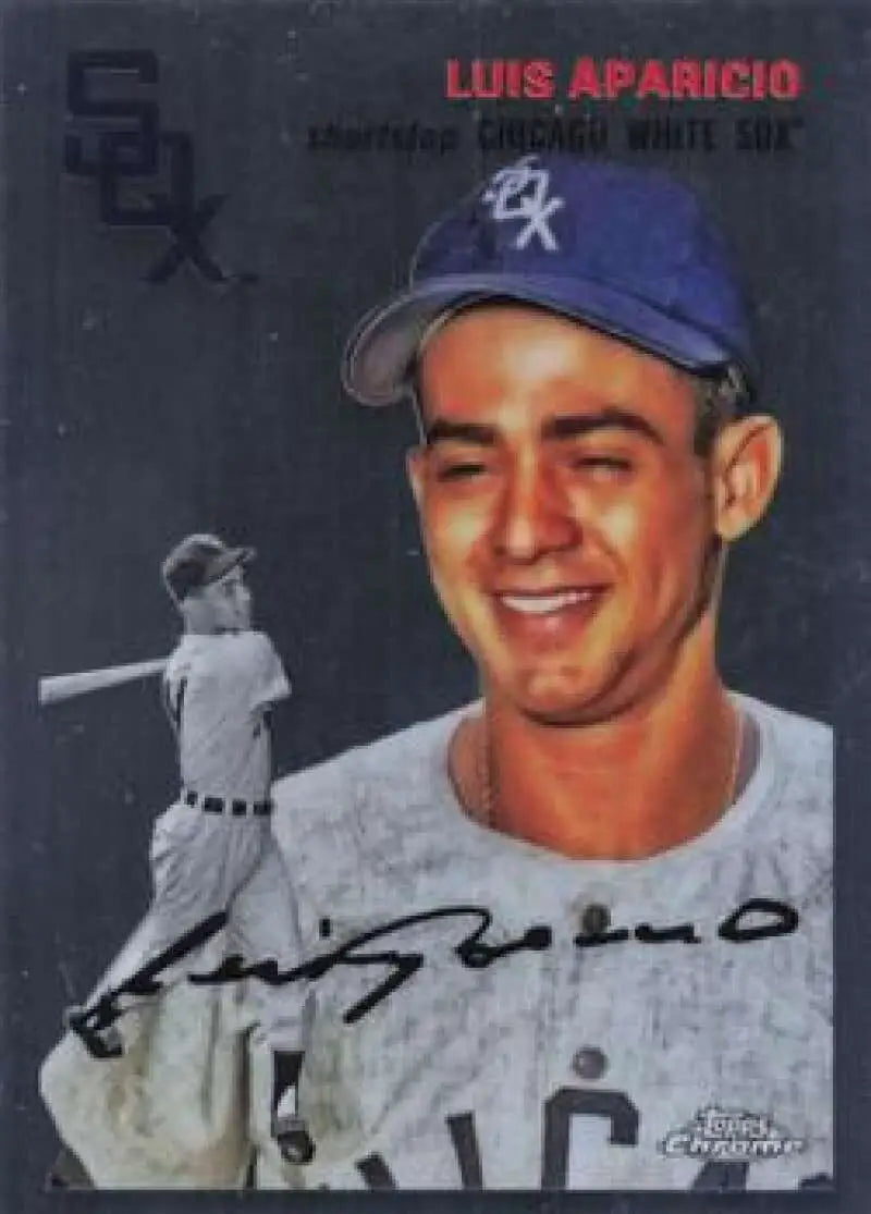 2023 Topps Chrome Platinum Anniversary #468 Luis Aparicio EX Excellent Chicago White Sox Baseball Card - Baseball Card
