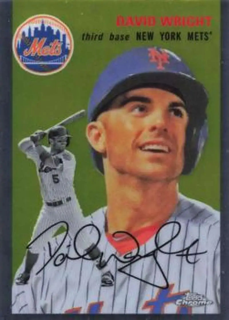 2023 Topps Chrome Platinum Anniversary #492 David Wright EX Excellent New York Mets Baseball Card - Baseball Card Single