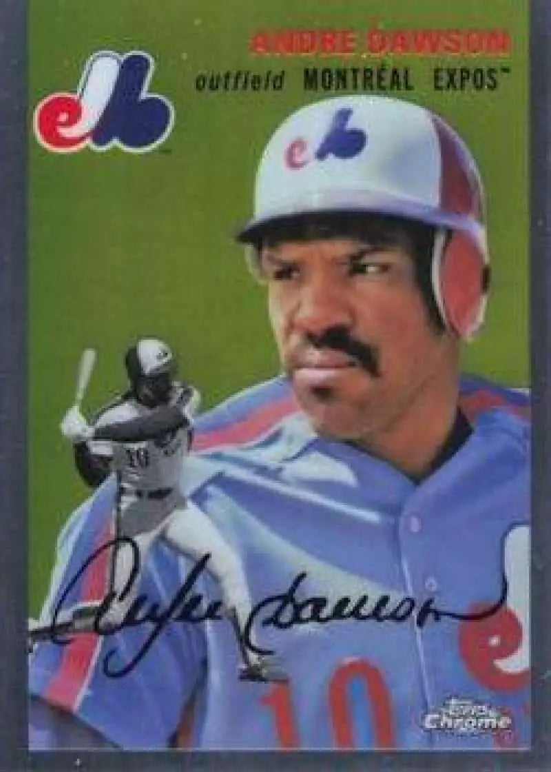 2023 Topps Chrome Platinum Anniversary #496 Andre Dawson EX Excellent Montreal Expos Baseball Card - Baseball Card