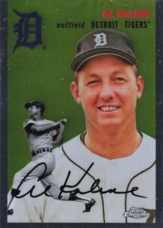 2023 Topps Chrome Platinum Anniversary #78 Al Kaline EX Excellent Detroit Tigers Baseball Card - Baseball Card Single