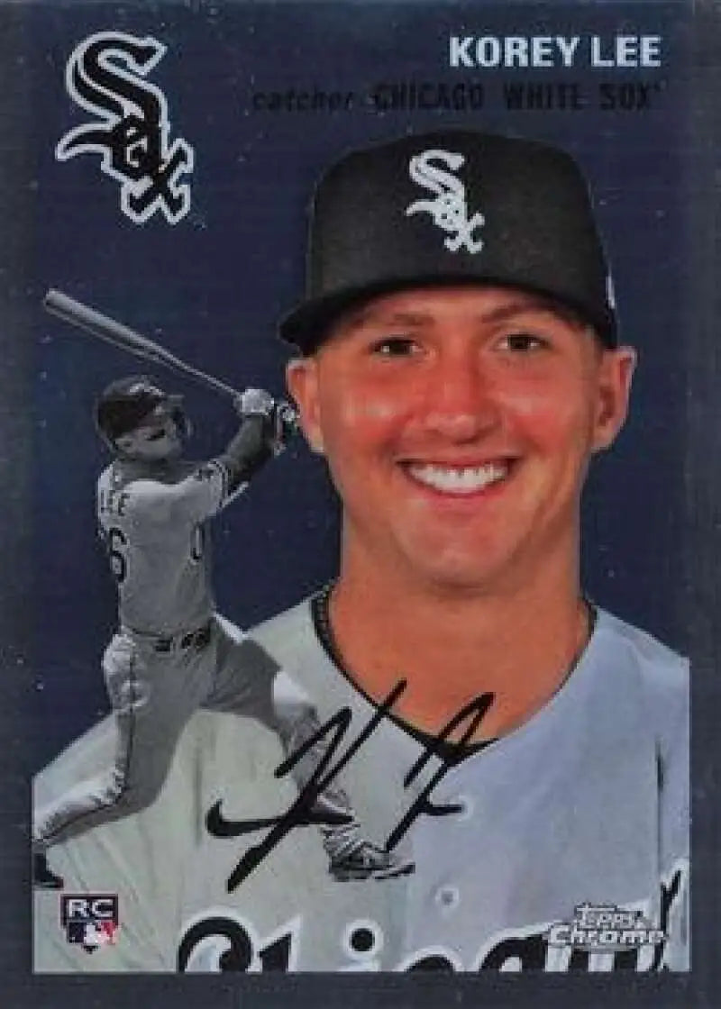 2023 Topps Chrome Platinum Anniversary #79 Korey Lee EX Excellent RC Rookie Chicago White Sox Baseball Card - Baseball
