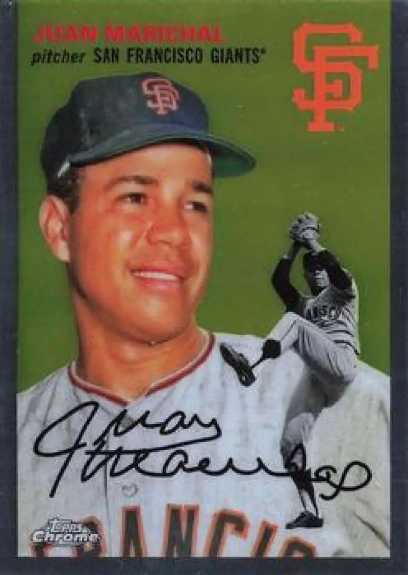2023 Topps Chrome Platinum Anniversary #82 Juan Marichal EX Excellent San Francisco Giants Baseball Card - Baseball