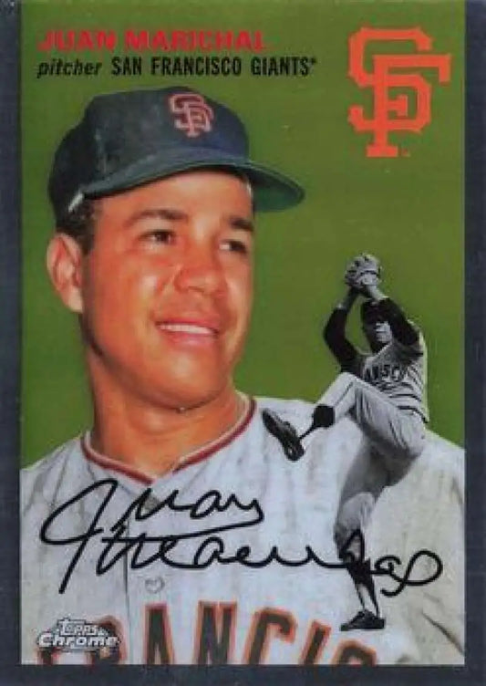 2023 Topps Chrome Platinum Anniversary #82 Juan Marichal EX Excellent San Francisco Giants Baseball Card - Baseball