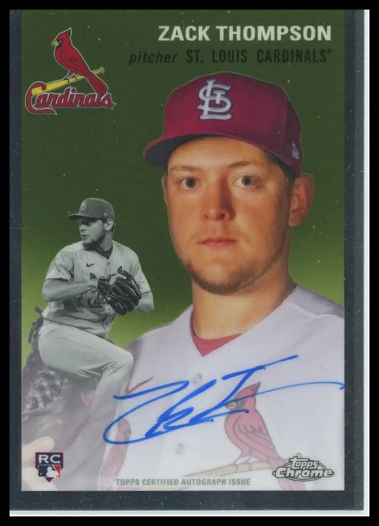2023 Topps Chrome Platinum Anniversary - Autographs Zack Thompson CPA-ZT NM - Baseball Card Single