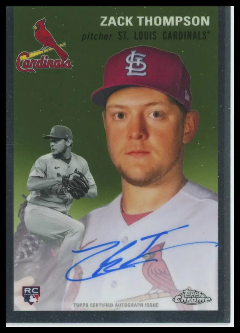 2023 Topps Chrome Platinum Anniversary - Autographs Zack Thompson CPA-ZT NM - Baseball Card Single