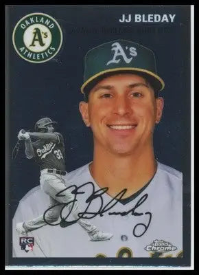 2023 Topps Chrome Platinum Anniversary JJ Bleday RC 31 Oakland Athletics NM - Baseball Card Single