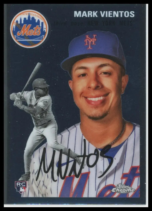 2023 Topps Chrome Platinum Anniversary Mark Vientos RC 122 New York Mets NM - Baseball Card Single