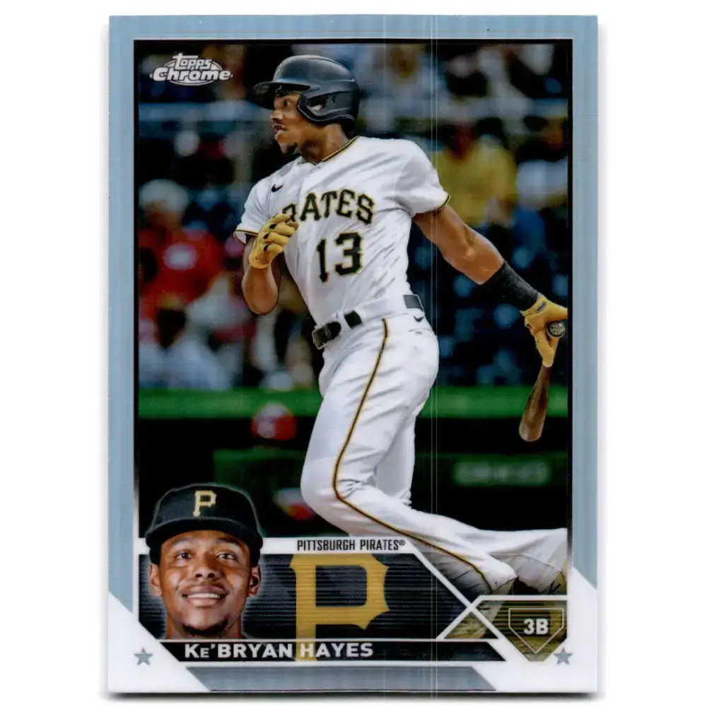 2023 Topps Chrome Refractor #137 Ke’Bryan Hayes NM-MT Pittsburgh Pirates Baseball Card - Baseball Card Single