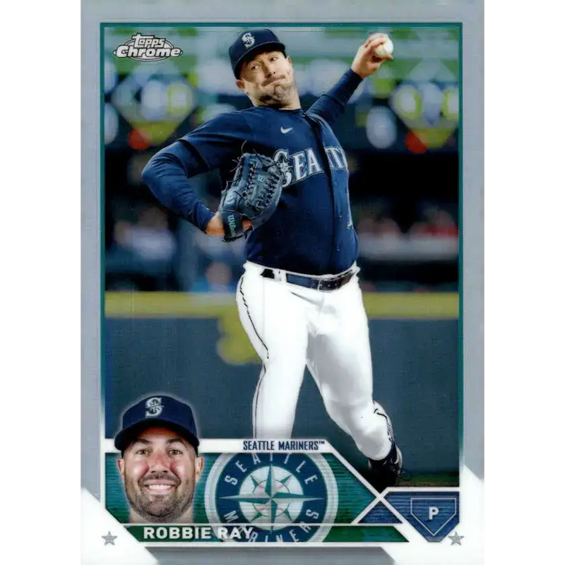 2023 Topps Chrome Refractor #159 Robbie Ray NM-MT Seattle Mariners Baseball Card - Baseball Card Single