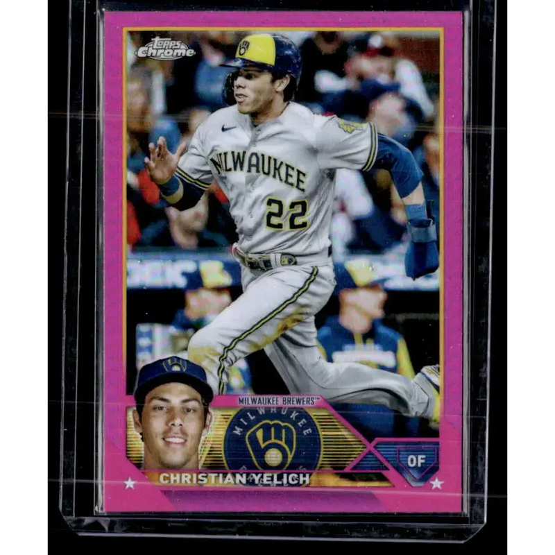 2023 Topps Chrome Refractor Pink #148 Max Scherzer NM-MT New York Mets Baseball Card - Baseball Card Single