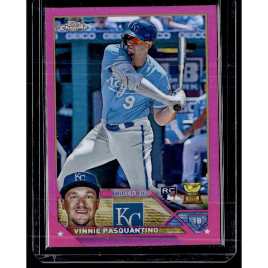 2023 Topps Chrome Refractor Pink #164 Miguel Cabrera NM-MT Detroit Tigers Baseball Card - Baseball Card Single
