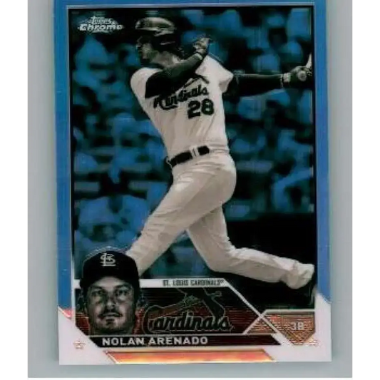 2023 Topps Chrome Refractor Sepia #115 Nolan Arenado NM-MT St. Louis Cardinals Baseball Card - Baseball Card Single