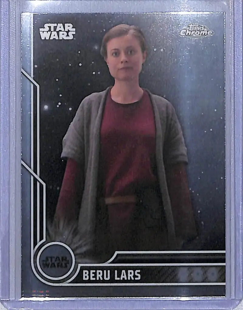 2023 Topps Chrome Star Wars #12 Bonnie Piesse as Beru Lars NM-MT NonSport Card - Star Wars Card Single