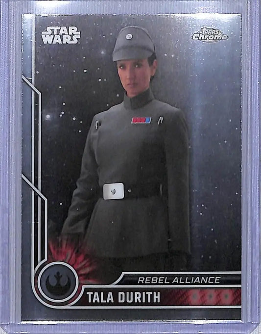 2023 Topps Chrome Star Wars #14 Indira Varma as Tala Durith NM-MT NonSport Card - Star Wars Card Single