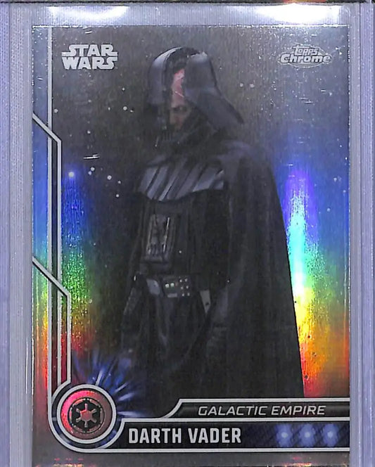 2023 Topps Chrome Star Wars #15 Darth Vader NM-MT - Star Wars Card Single