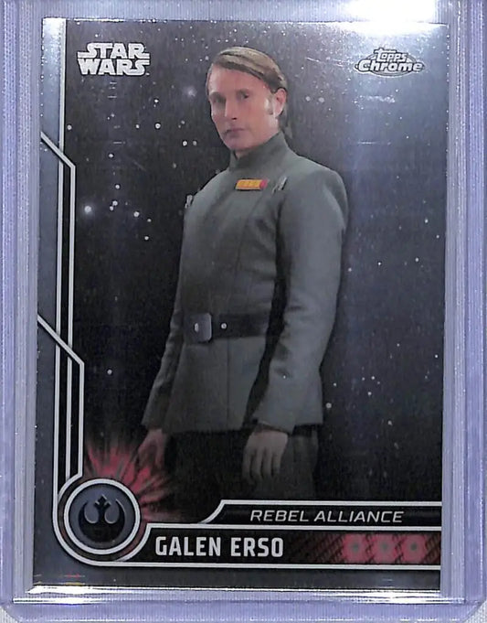 2023 Topps Chrome Star Wars #20 Mads Mikkelsen as Galen Erso NM-MT NonSport Card - Star Wars Card Single