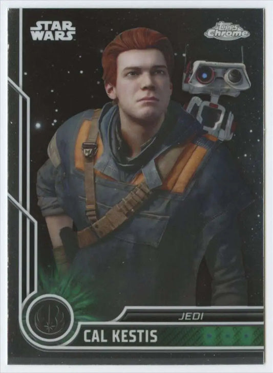 2023 Topps Chrome Star Wars #25 Cameron Monaghan as Cal Kestis NM-MT NonSport Card - Star Wars Card Single