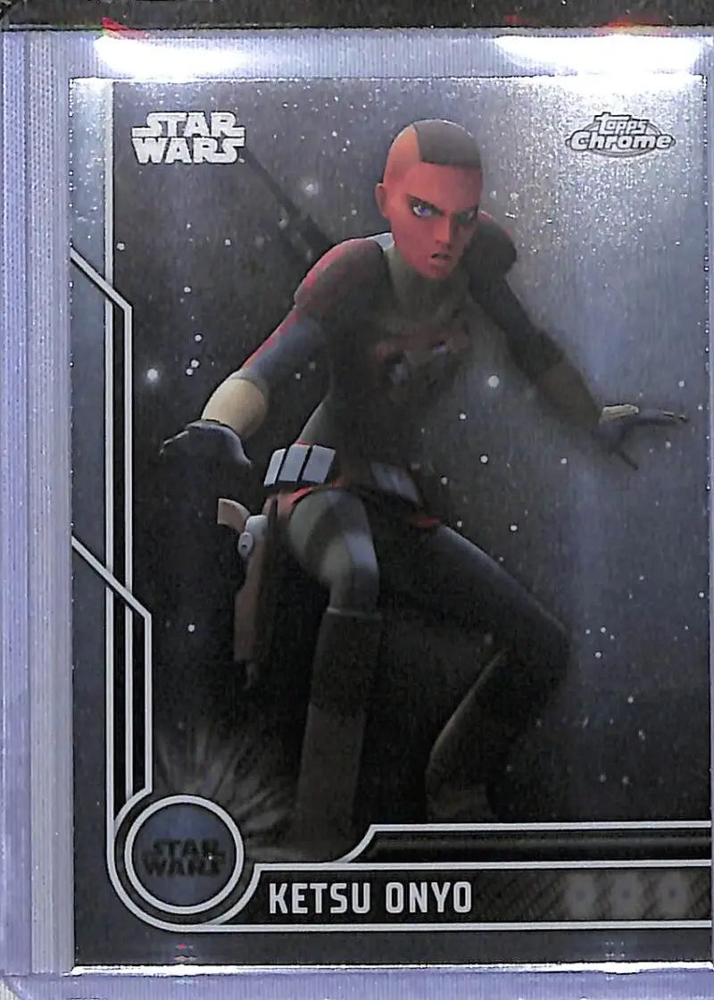 2023 Topps Chrome Star Wars #35 Gina Torres as Ketsu Onyo NM-MT NonSport Card - Star Wars Card Single