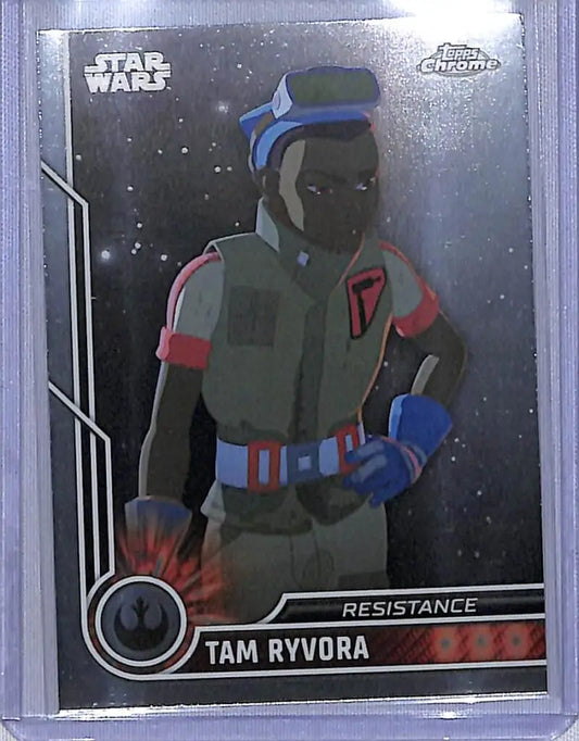 2023 Topps Chrome Star Wars #38 Suzie McGrath as Tam Ryvora NM-MT NonSport Card - Star Wars Card Single