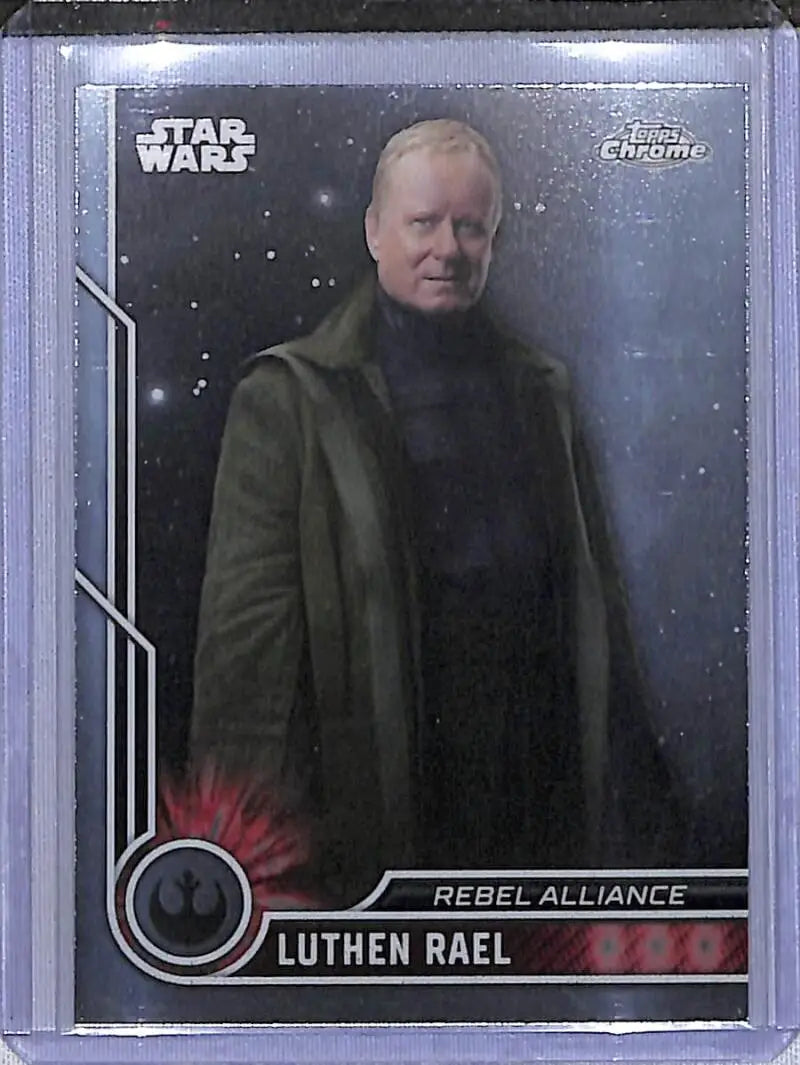 2023 Topps Chrome Star Wars #5 Stellan Skarsgard as Luthen Rael NM-MT NonSport Card - Star Wars Card Single