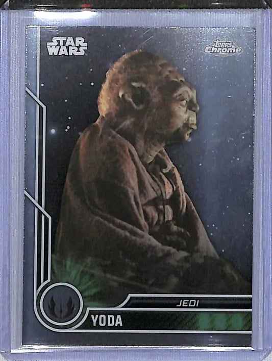 2023 Topps Chrome Star Wars #51 Deep Roy as Yoda NM-MT NonSport Card - Star Wars Card Single