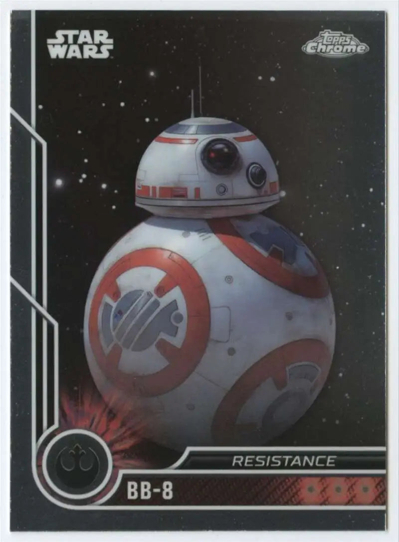 2023 Topps Chrome Star Wars #54 Brian Herring as BB-8 NM-MT NonSport Card - Star Wars Card Single