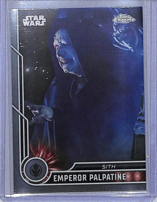 2023 Topps Chrome Star Wars #72 Ian McDiarmid as Emperor Palpatine NM-MT NonSport Card - Star Wars Card Single