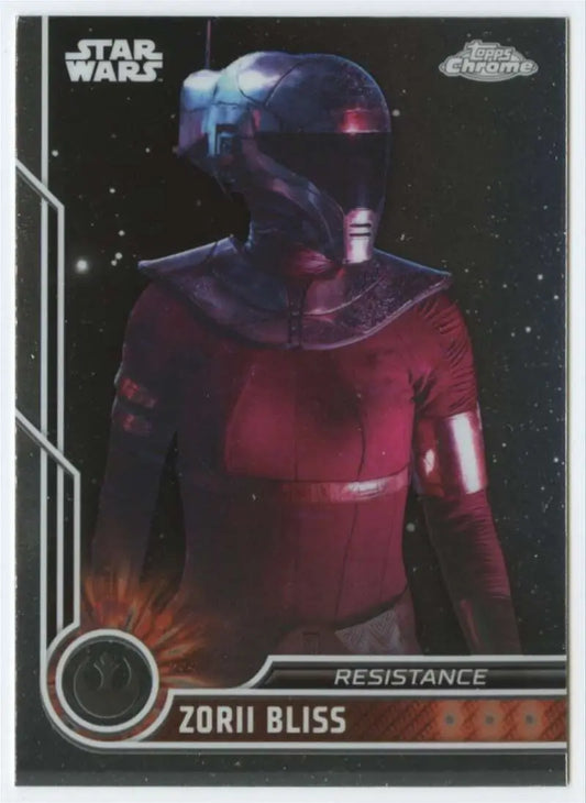 2023 Topps Chrome Star Wars #73 Keri Russell as Zorii Bliss NM-MT NonSport Card - Star Wars Card Single