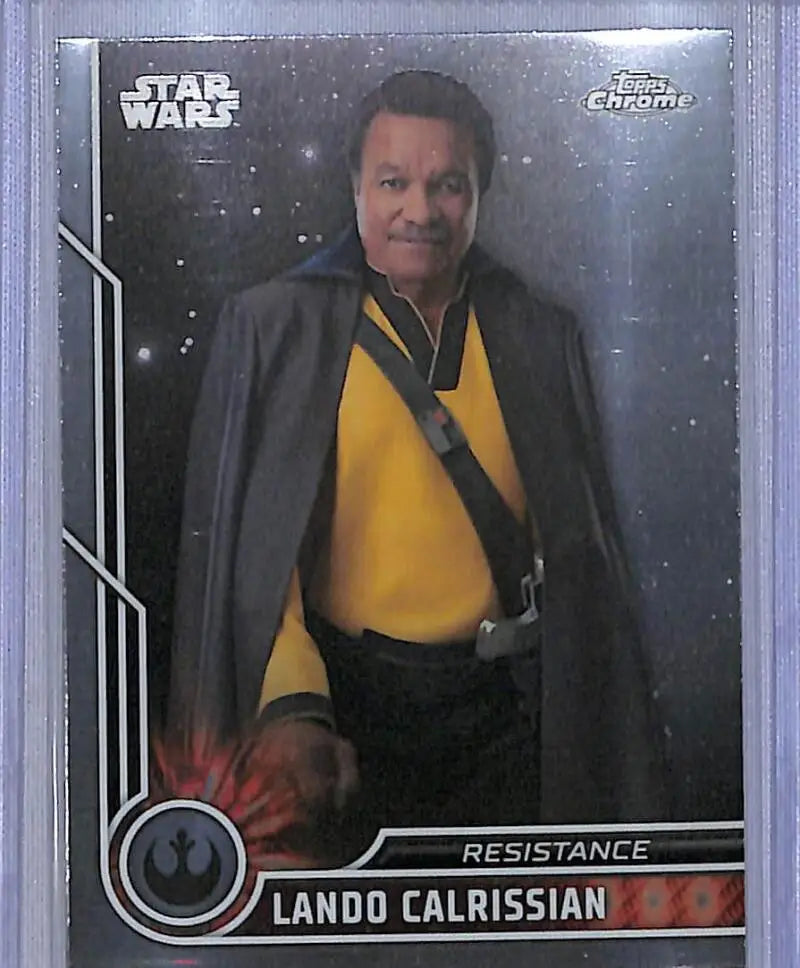 2023 Topps Chrome Star Wars #77 Billy Dee Williams as Lando Calrissian NM-MT NonSport Card - Star Wars Card Single