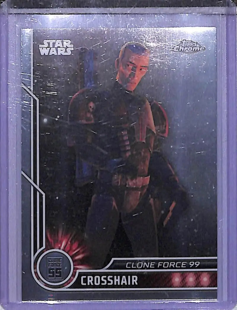 2023 Topps Chrome Star Wars #85 Crosshair NM-MT - Star Wars Card Single