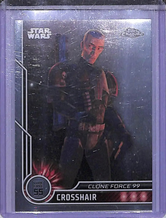 2023 Topps Chrome Star Wars #85 Crosshair NM-MT - Star Wars Card Single