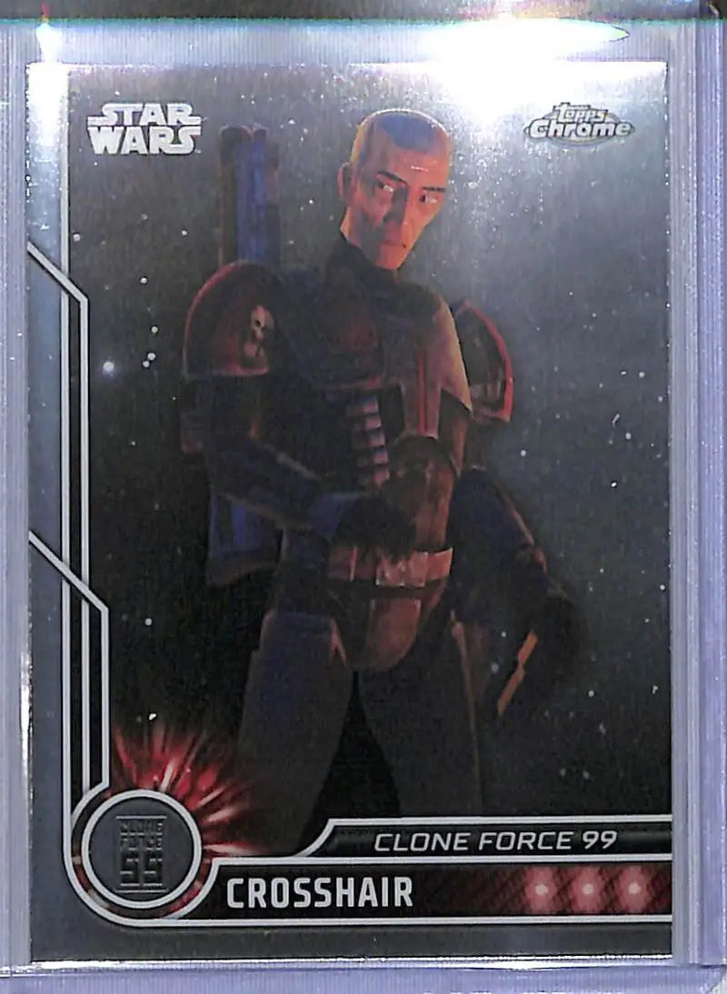 2023 Topps Chrome Star Wars #85 Dee Bradley Baker as Crosshair NM-MT NonSport Card - Star Wars Card Single