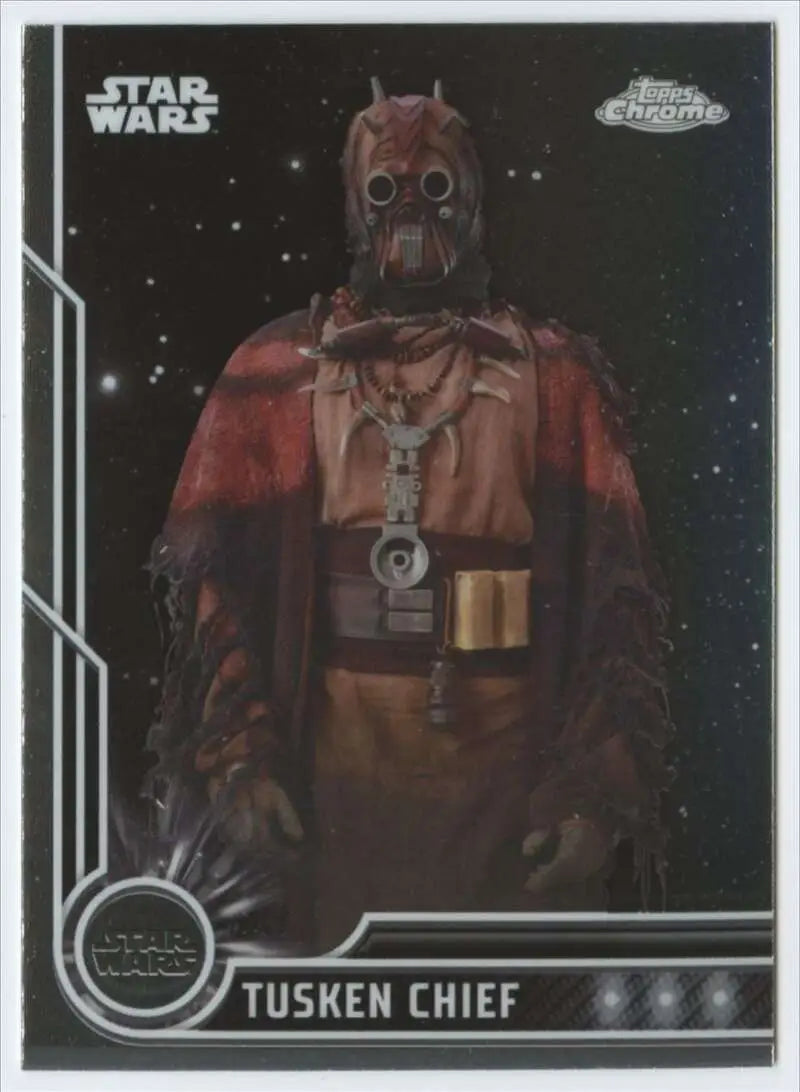 2023 Topps Chrome Star Wars #94 Xavier Jimenez as Tusken Chief NM-MT NonSport Card - Star Wars Card Single