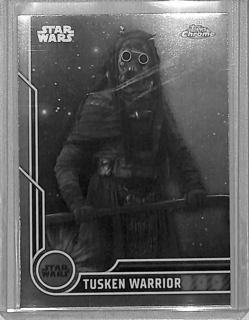 2023 Topps Chrome Star Wars #95 Joanna Bennet as Tusken Warrior NM-MT NonSport Card - Star Wars Card Single