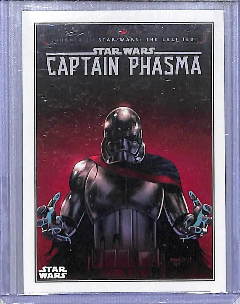 2023 Topps Chrome Star Wars Cover Art #CC-1 Captain Phasma NM-MT - Star Wars Card Single