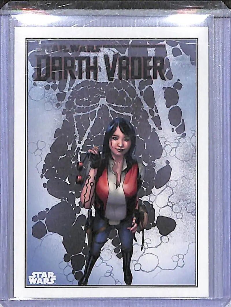 2023 Topps Chrome Star Wars Cover Art #CC-9 Darth Vader NM-MT - Star Wars Card Single