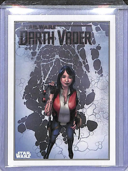 2023 Topps Chrome Star Wars Cover Art #CC-9 Darth Vader NM-MT - Star Wars Card Single