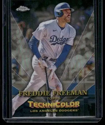 2023 Topps Chrome TechniColor Freddie Freeman #TT-16 Baseball - Baseball Card Single