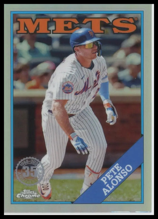 2023 Topps Chrome Update - 1988 35th Anniversary Pete Alonso 88CU-4 Baseball NM - Baseball Card Single