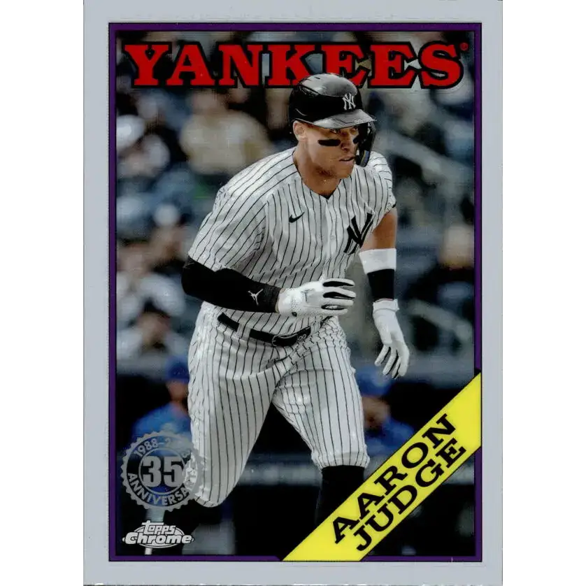 2023 Topps Chrome Update 1988 Baseball Refractor #88CU-1 Aaron Judge NM-MT New York Yankees Baseball Card