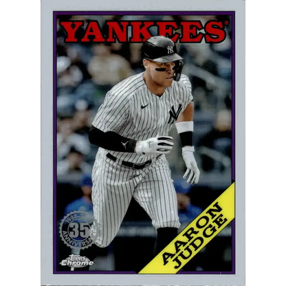 2023 Topps Chrome Update 1988 Baseball Refractor #88CU-1 Aaron Judge NM-MT New York Yankees Baseball Card