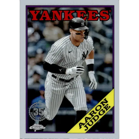 2023 Topps Chrome Update 1988 Baseball Refractor #88CU-1 Aaron Judge NM-MT New York Yankees Baseball Card