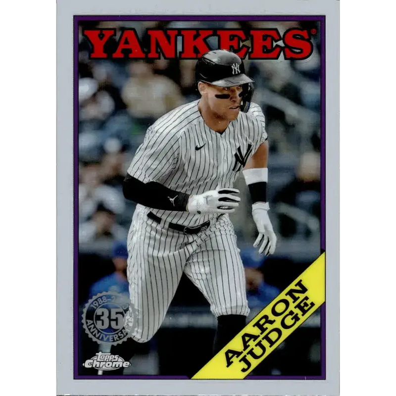 2023 Topps Chrome Update 1988 Baseball Refractor #88CU-1 Aaron Judge NM-MT New York Yankees Baseball Card - Baseball
