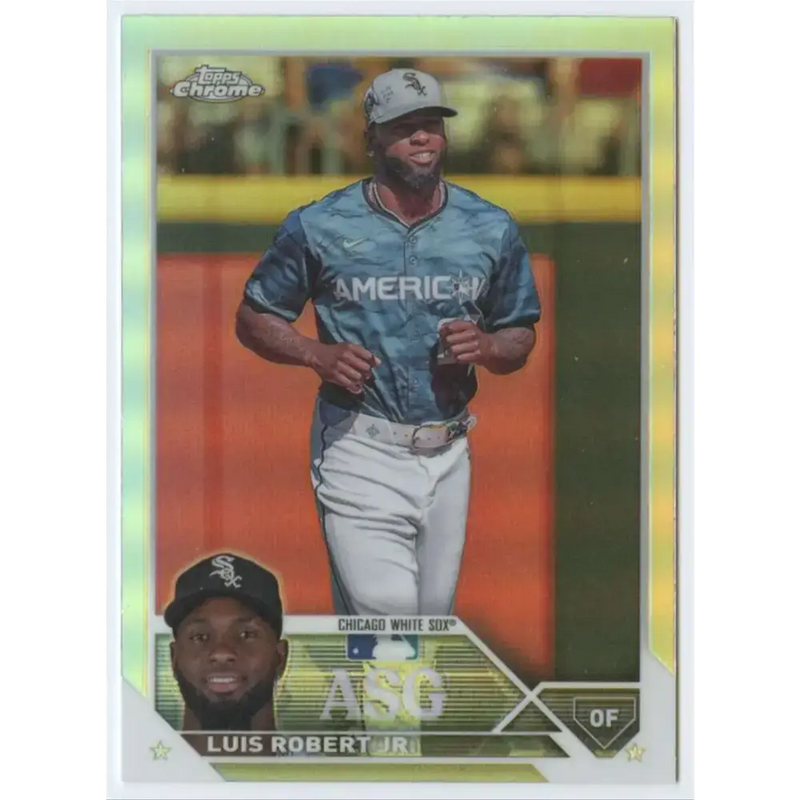 2023 Topps Chrome Update All-Star Game Refractor #ASGC-21 Luis Robert Jr. NM-MT Chicago White Sox Baseball Card