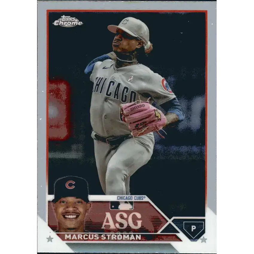 2023 Topps Chrome Update All-Star Game Refractor #ASGC-43 Marcus Stroman NM-MT Chicago Cubs Baseball Card - Baseball