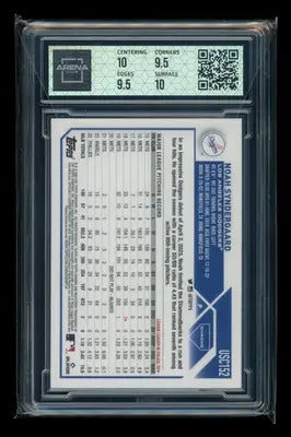 2023 Topps Chrome Update Prizm Refractor Noah Syndergaard #US152 Arena Club 10 - Baseball Card Single