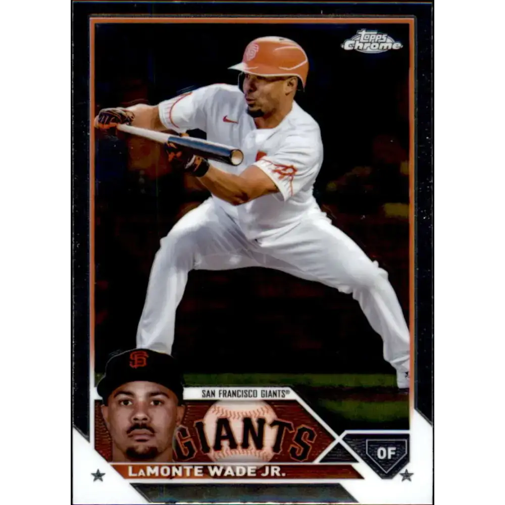 2023 Topps Chrome Update #USC110 LaMonte Wade Jr. NM-MT San Francisco Giants Baseball Card - Baseball Card Single