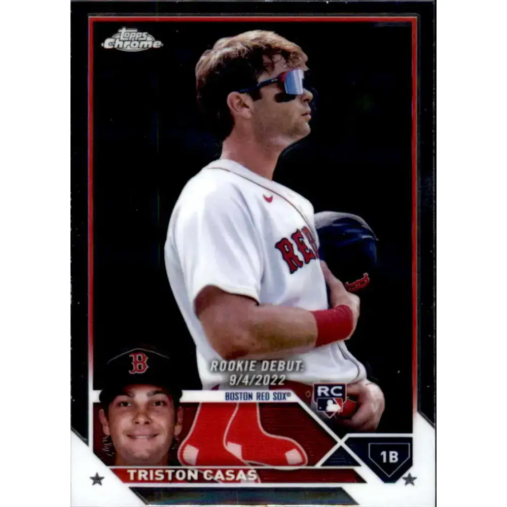 2023 Topps Chrome Update #USC125 Triston Casas NM-MT Boston Red Sox Baseball Card - Baseball Card Single