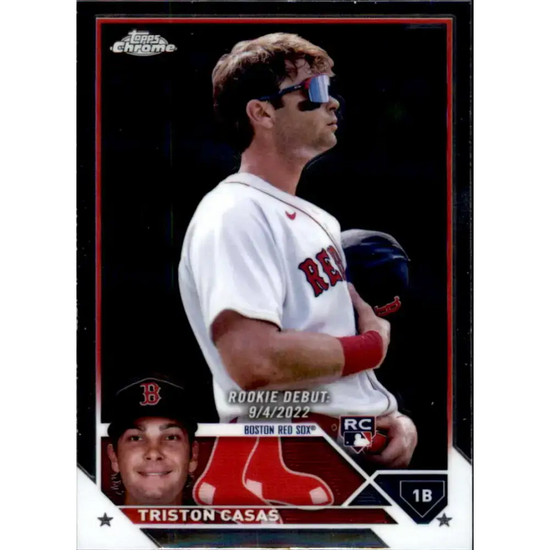 2023 Topps Chrome Update #USC125 Triston Casas NM-MT Boston Red Sox Baseball Card - Baseball Card Single